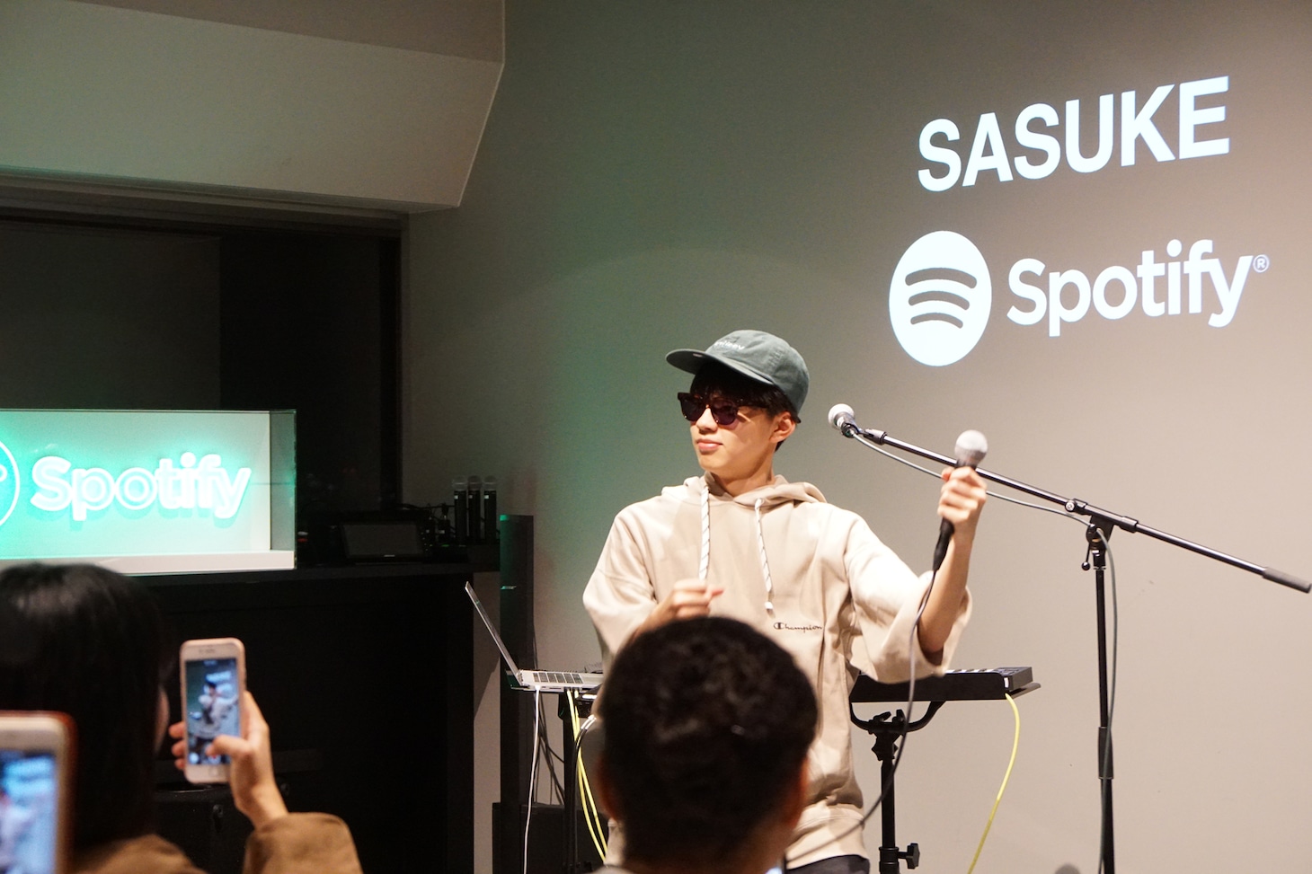 「SASUKE Special Showcase」の様子。（写真提供：スポティファイジャパン）