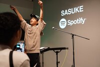 「SASUKE Special Showcase」の様子。（写真提供：スポティファイジャパン）
