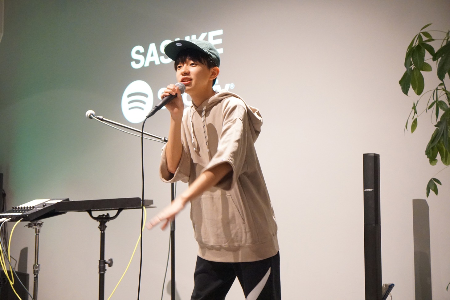 「SASUKE Special Showcase」の様子。（写真提供：スポティファイジャパン）
