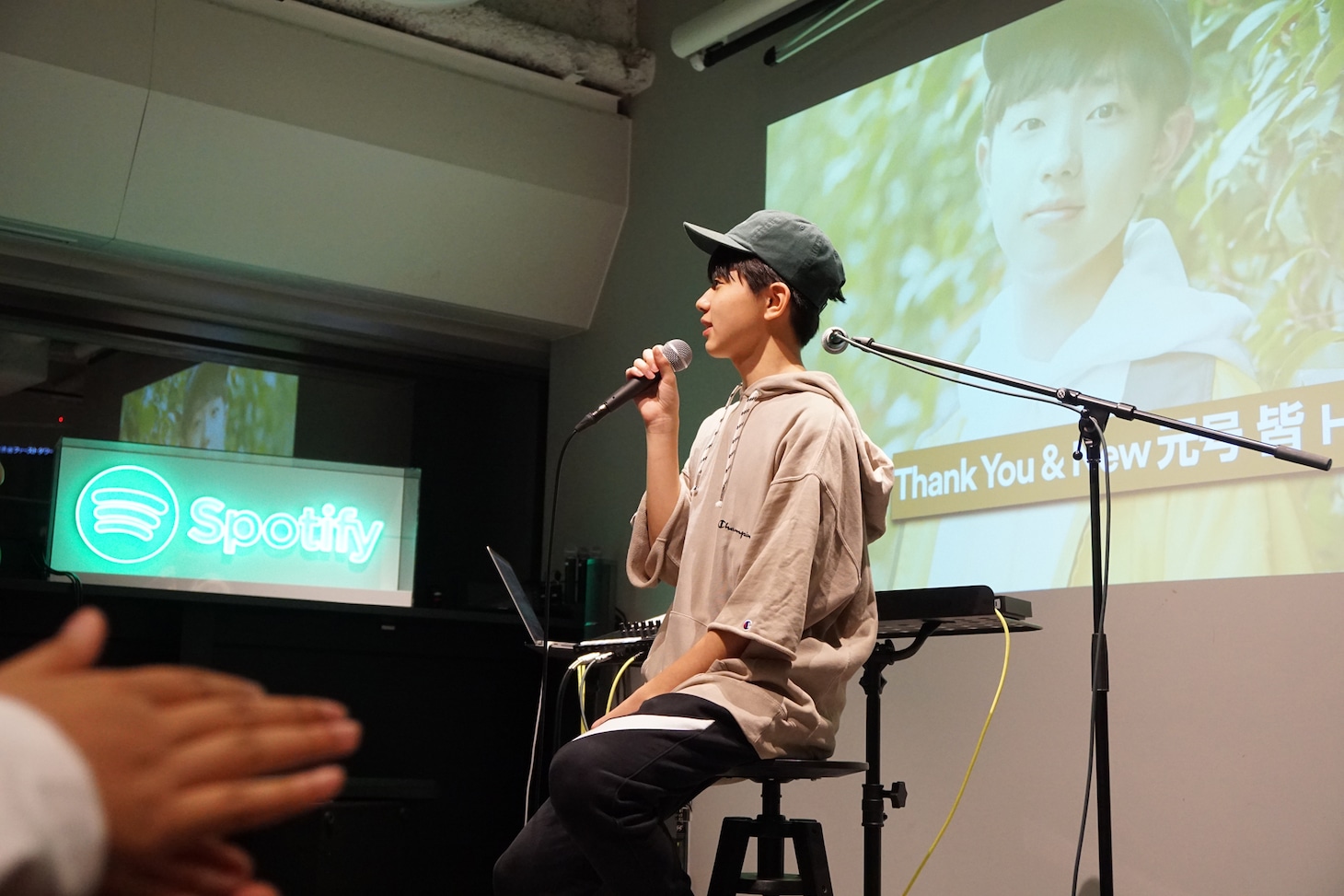 「SASUKE Special Showcase」の様子。（写真提供：スポティファイジャパン）