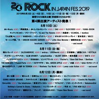 「ROCK IN JAPAN FESTIVAL 2019」第2週出演アーティスト