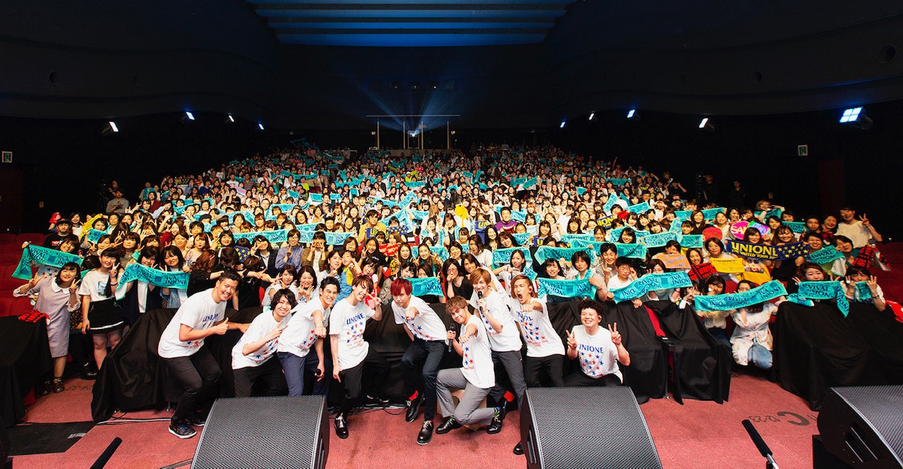 UNIONE「UNIONE THE UNITED TOUR 2019」東京・ヒューリックホール東京公演の様子。（Photo by Aya Watada）