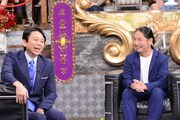 左から有吉弘行、GP。