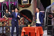 左から有吉弘行、GP。