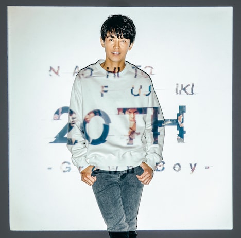 藤木直人「20th -Grown Boy-」初回限定盤ジャケット