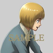 HMVで配布される「アニメ描き下ろしレイヤードジャケット」。