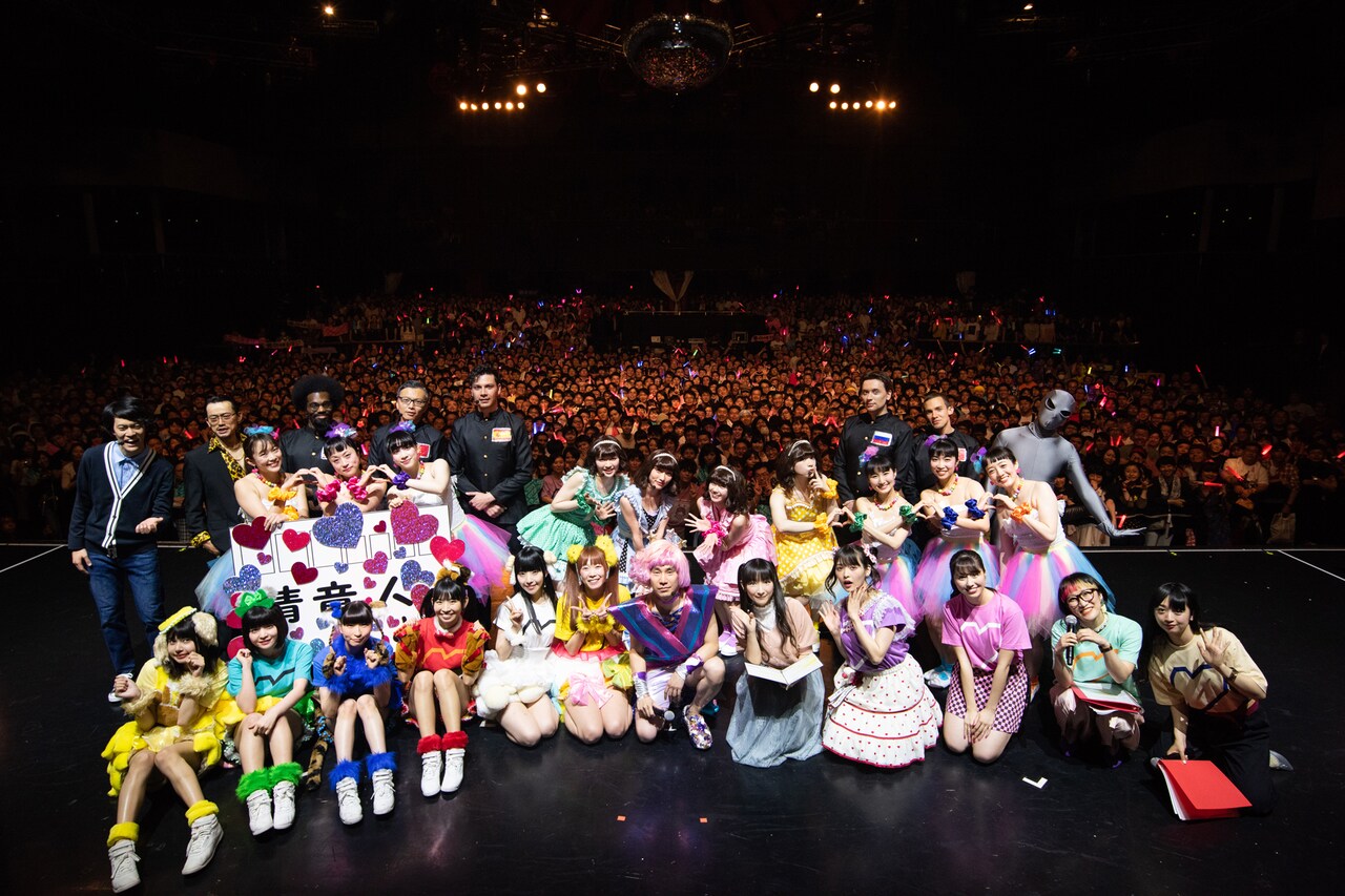 「清 竜人ハーレム▽フェスタ2019 10th ANNIVERSARY & 30th BIRTHDAY」の様子。