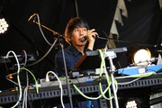 Buffalo Daughter山本ムーグ （Turntable, Vo）。