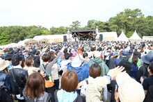在日ファンクのライブの様子。