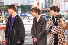 左からカイ、リョウガ、タクヤ。