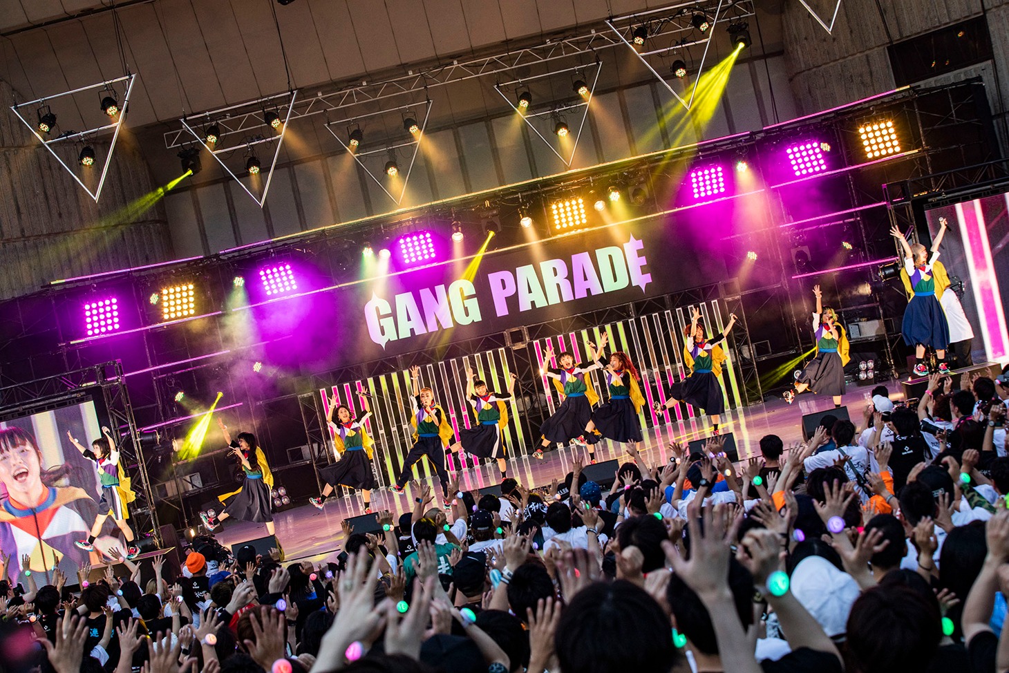 GANG PARADEと遊び人。（撮影：外林健太）