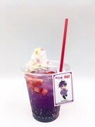 「すとぷりかふぇ」の「なーくん（ぱーぷるめろんそーだ）」。