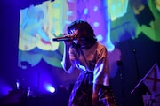 火寺バジル(Vo)(Photo by Yusuke Sato)
