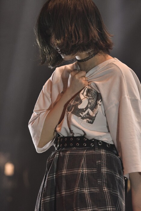 火寺バジル(Vo)(Photo by Yusuke Sato)