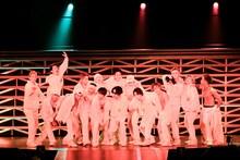 「THE RAMPAGE LIVE TOUR 2019 "THROW YA FIST"」北海道・真駒内セキスイハイムアリーナ公演の様子。（写真提供：エイベックス・エンタテインメント）