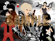 LINEスタンプ「不惑の椎名林檎『三毒史』発表記念スタンプ」サンプル画像