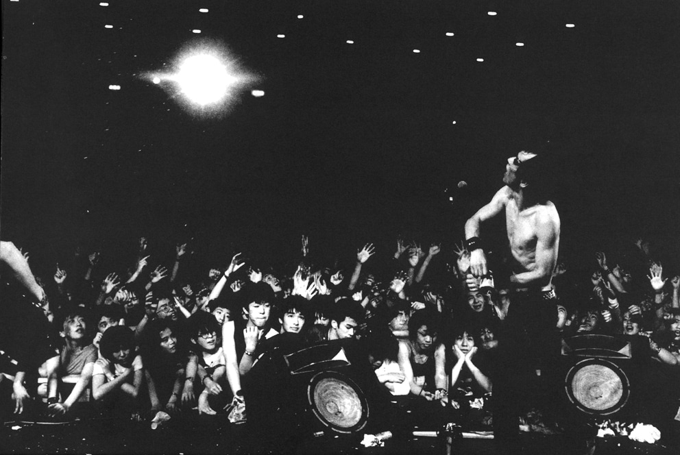 ザ・スターリンのライブの様子。(写真提供:遠藤ミチロウオフィス)