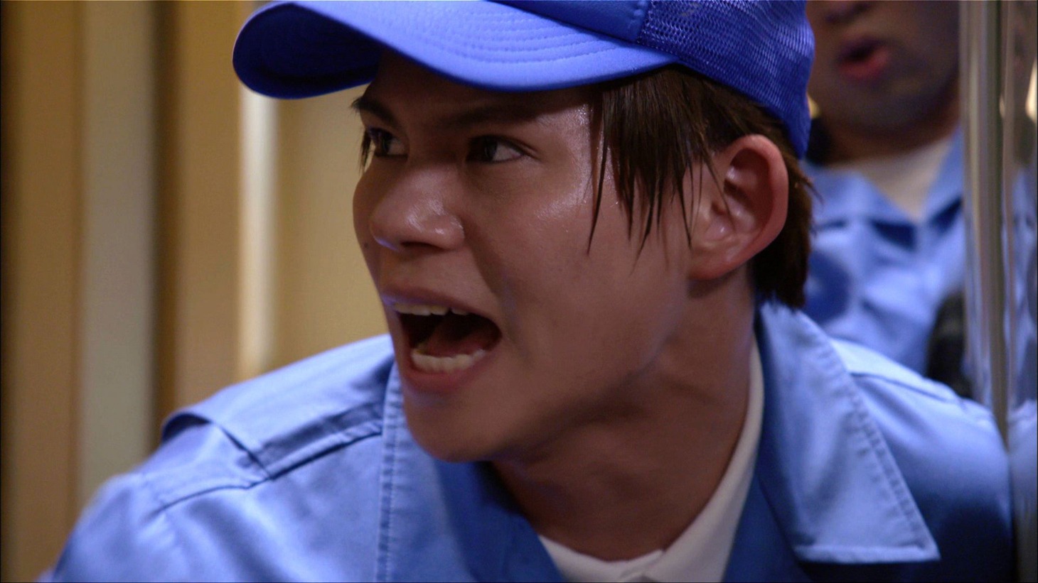 「THE突破ファイル」再現ドラマに出演するカイ。(c)日本テレビ