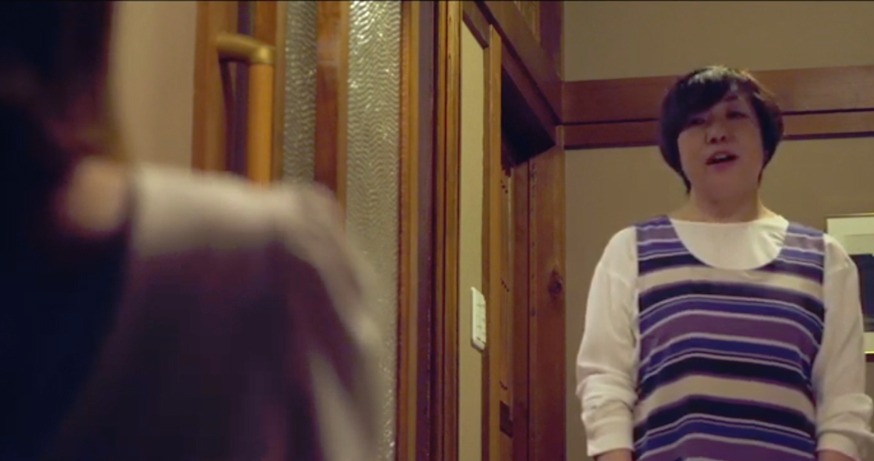 BlueHairs「ふるさと」ミュージックビデオのワンシーン。