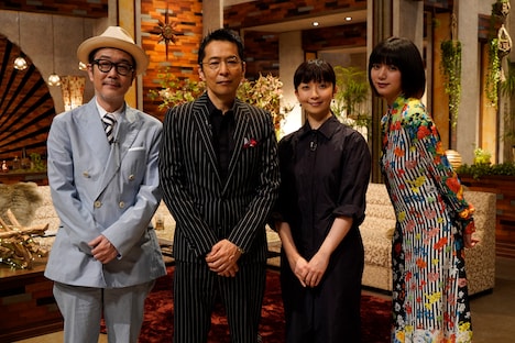 左からリリー・フランキー、徳永英明、持田香織、池田エライザ。（写真提供：NHK）