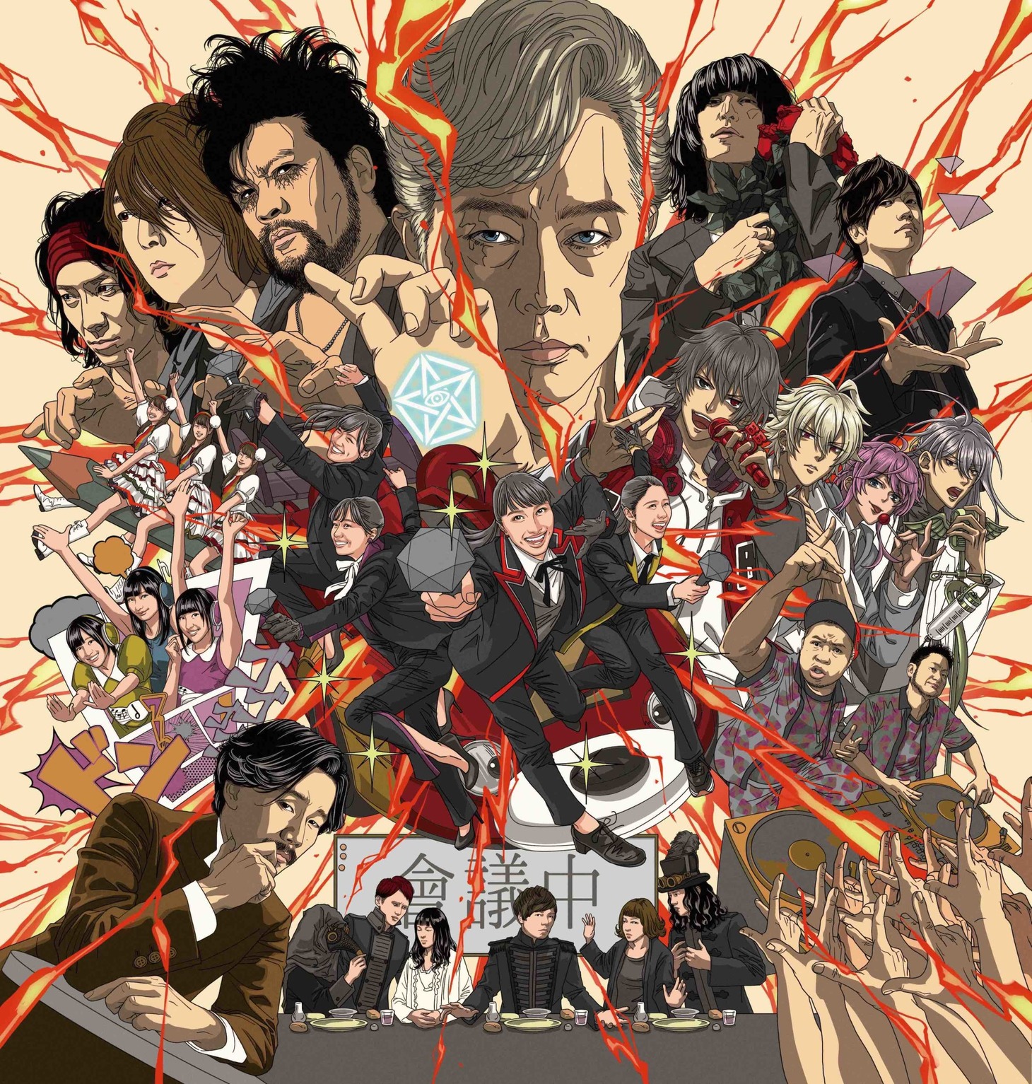 「EVIL LINE RECORDS 5th Anniversary FES.“EVIL A LIVE” 2019」キービジュアル