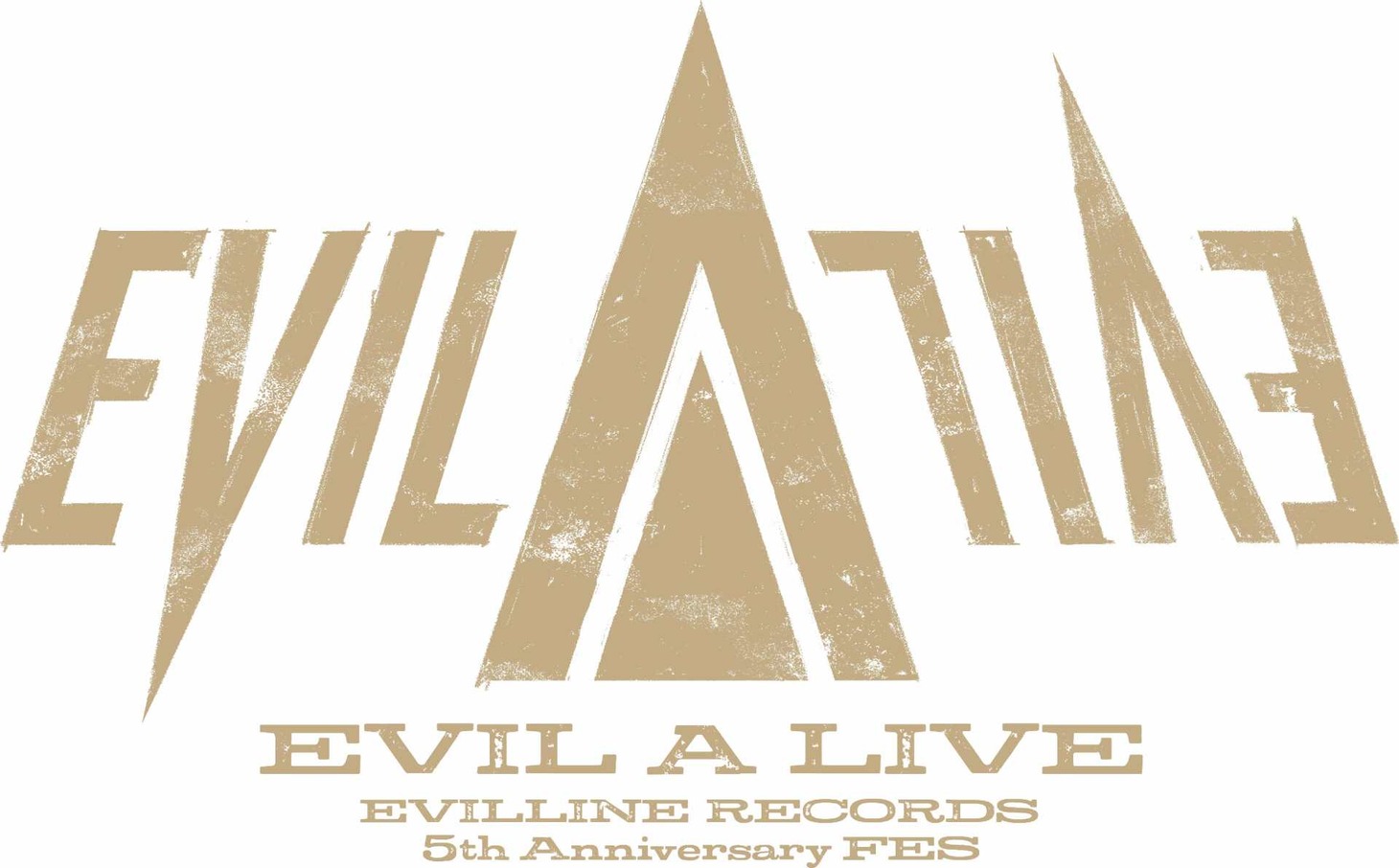 「EVIL LINE RECORDS 5th Anniversary FES.“EVIL A LIVE” 2019」ロゴ