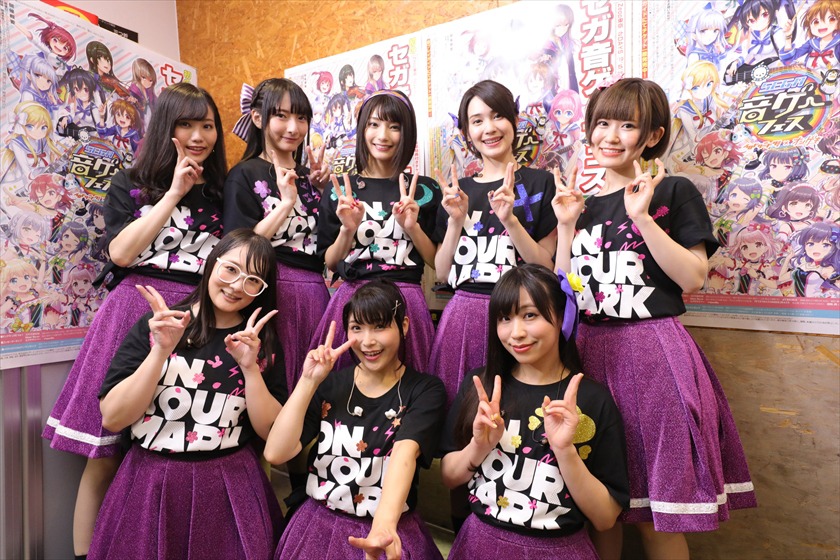 「イロドリミドリ LIVE'19 第3話 ～ON YOUR MARK～」出演メンバー。（撮影：中村ユタカ）
