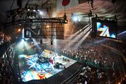 「LUNA SEA 30th anniversary LIVE -Story of the ten thousand days- 日本武道館2days」の様子。（撮影：田辺佳子、橋本塁）