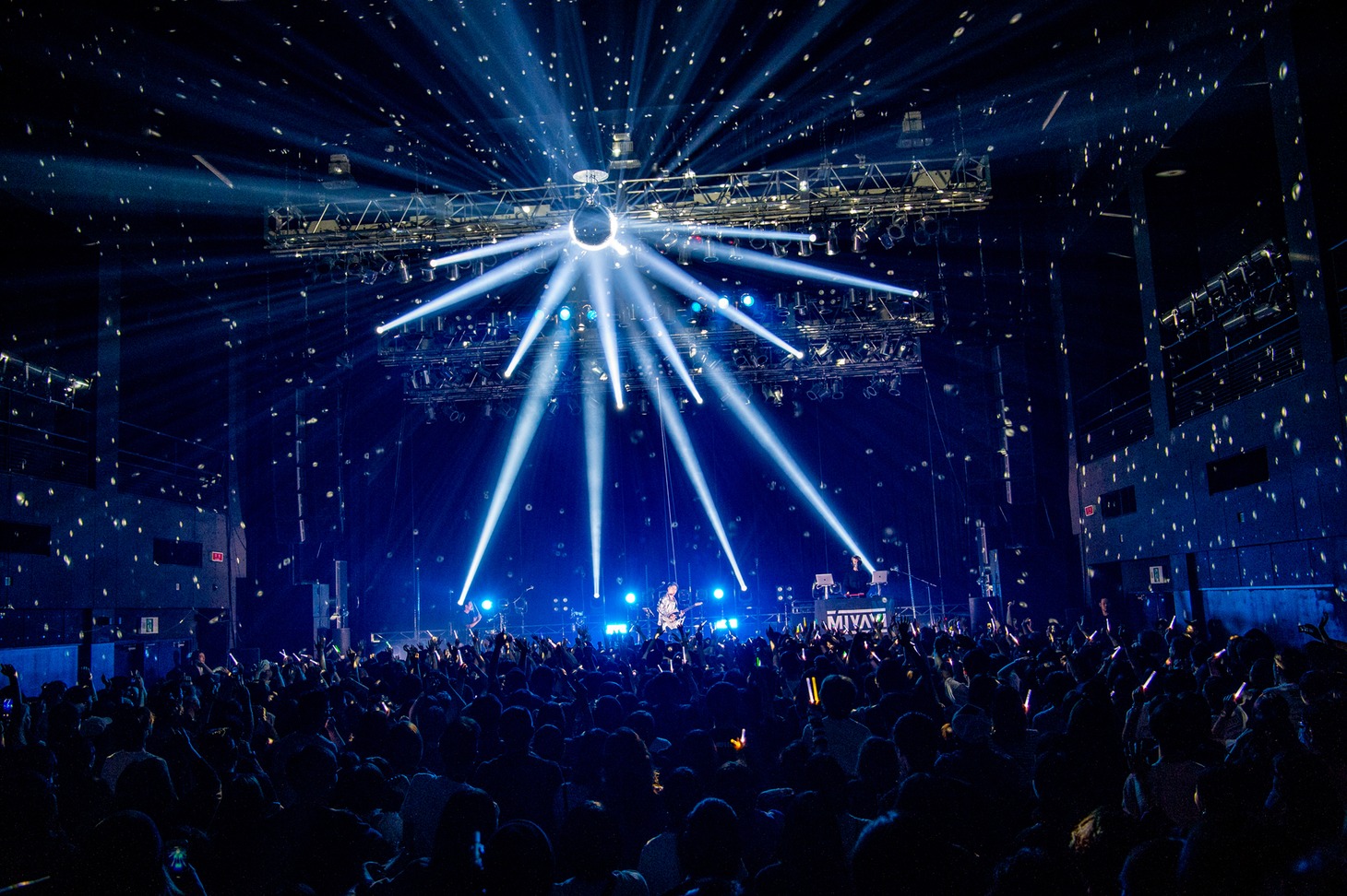 MIYAVI「Japan Tour 2019 "THE OTHER SIDE"」北海道・Zepp Sapporo公演の様子。（Photo by Yusuke Okada）