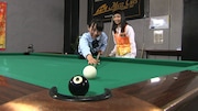 坂口渚沙「なぎさのミライ！ドライブ！ティービー」ビリヤード編のワンシーン。(c)UHB