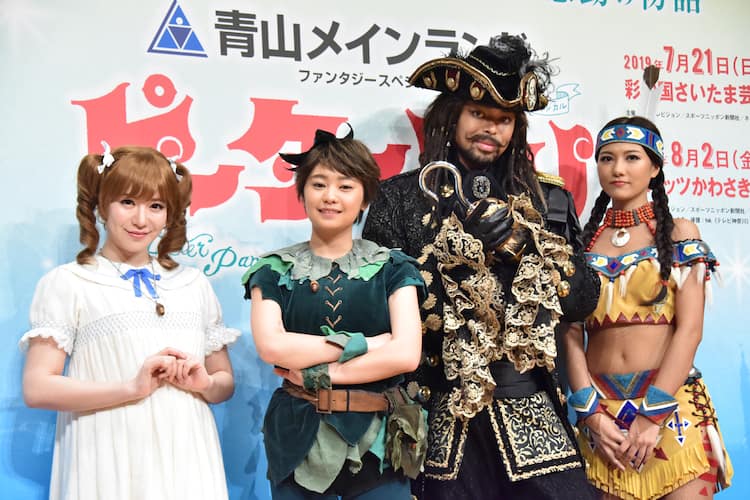 Nesmithフック船長に意気込み Takahiroからは ティンカーベルが見たかった 写真25枚 音楽ナタリー