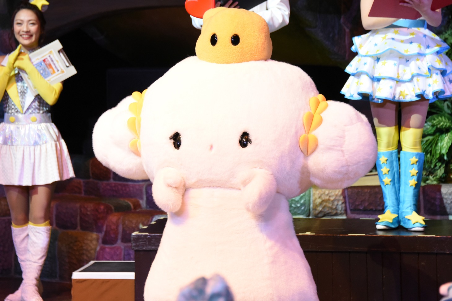 ホップステップジャンプ賞を受賞したこぎみゅん。