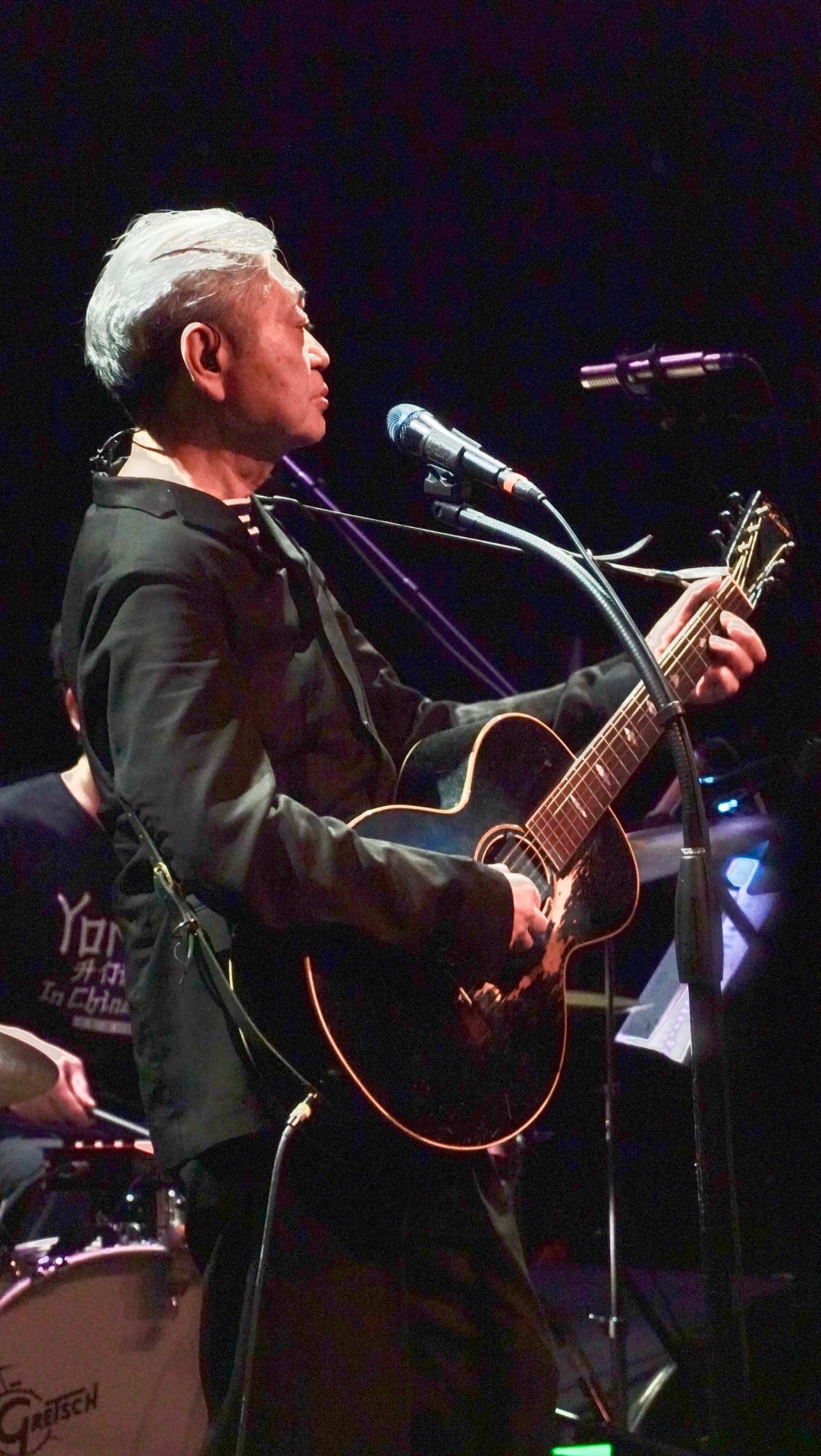 細野晴臣「Haruomi Hosono Gramercy Theatre」5月29日アメリカ ニューヨーク Gramercy Theatre公演の様子。 （Photo by M.Handa）