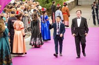 「第8回ザバイカリスク国際映画祭」の様子。