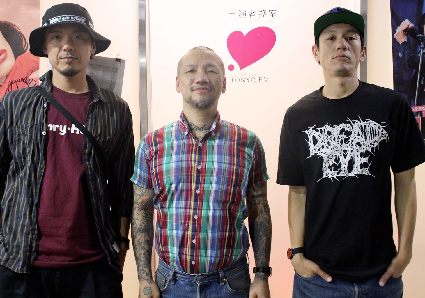 「WHILE YOU ARE SLEEPING Vol.5」収録時の様子。