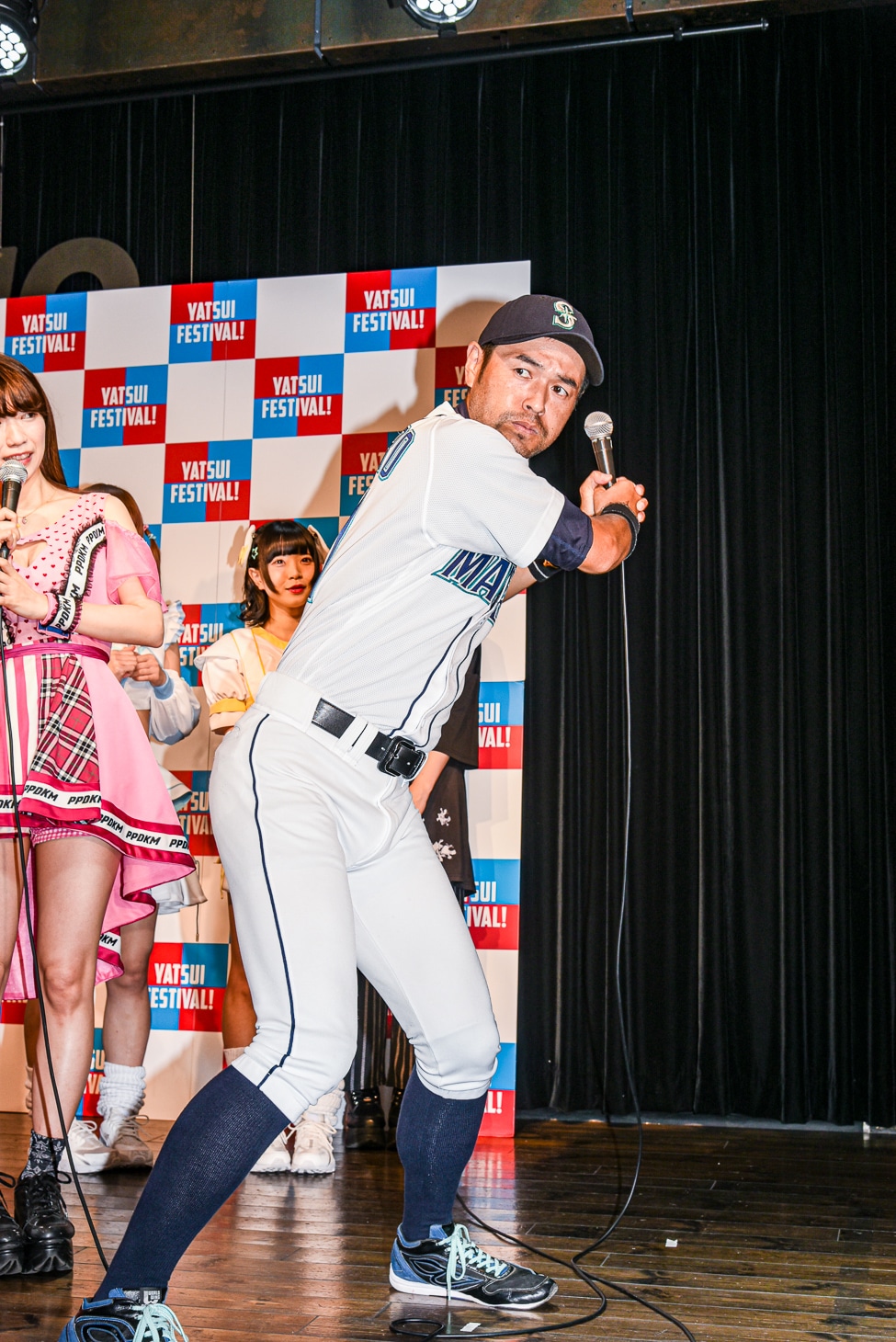 イチローのモノマネをするニッチロー'。
