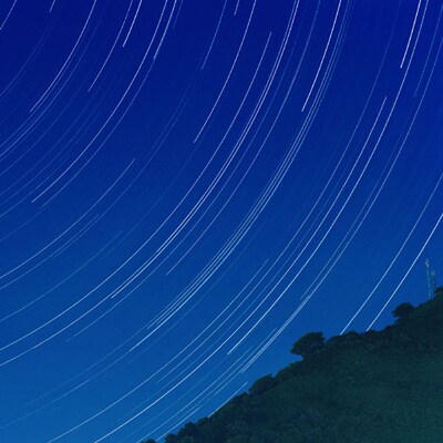 空気公団「夜はそのまなざしの先に流れる」アナログ盤ジャケット