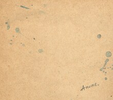 街人「Anone,」ジャケット写真