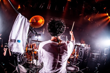 キノシタタクヤ(Dr)(Photo by masalivephoto)