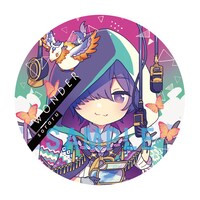 「ワンダー」Amazon.co.jp購入者特典の「オリジナル缶バッチ」サンプル画像。