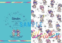 「ワンダー」TSUTAYA購入者特典の「10th Anniversary クリアファイル」サンプル画像。