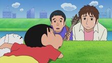 テレビ朝日系「クレヨンしんちゃん」2019年6月14日放送「ゆずがやってきたゾ」のワンシーン。(c)臼井儀人 / 双葉社・シンエイ・テレビ朝日・ADK
