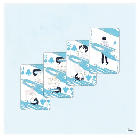 サイダーガール「クローバー」初回限定盤ジャケット