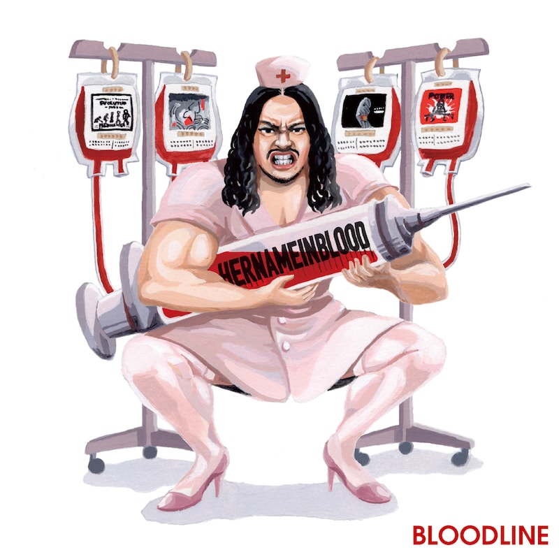 HER NAME IN BLOOD「Bloodline」ジャケット