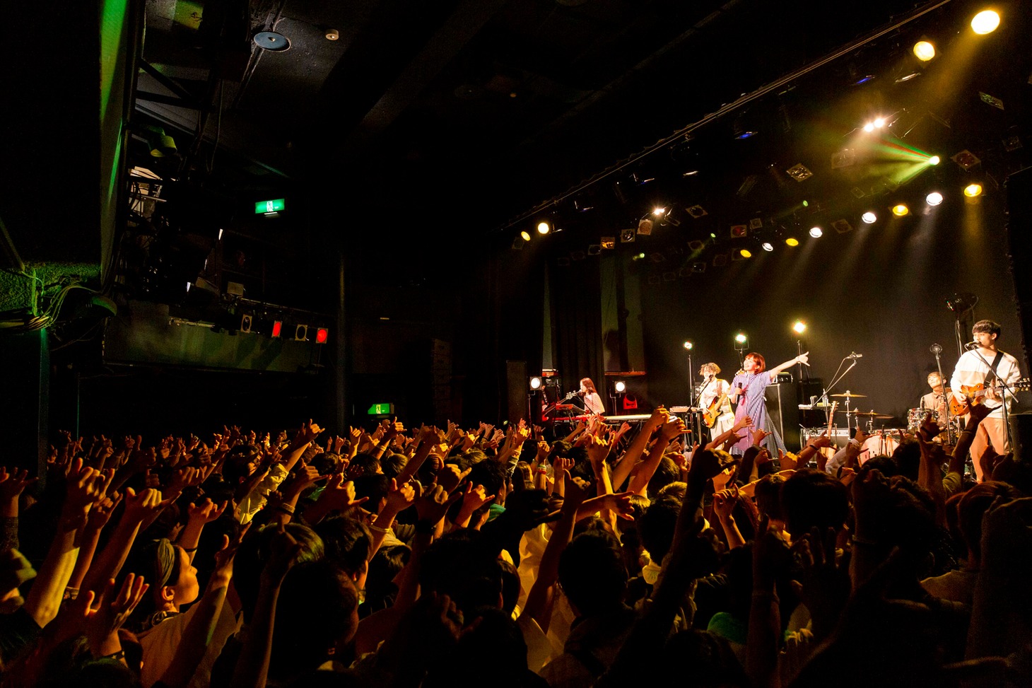 「緑黄色夜祭 vol.9 -名古屋編-」の様子。