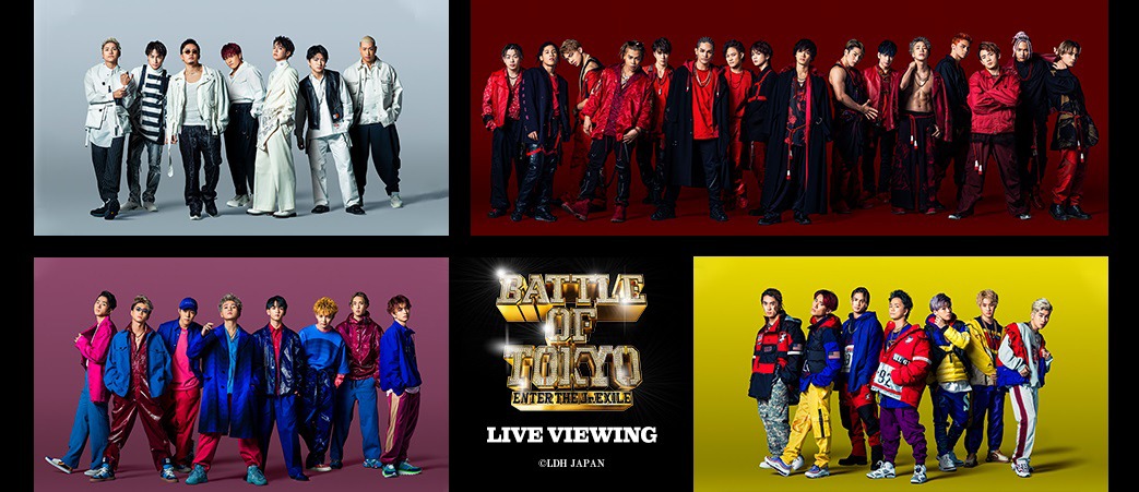 「BATTLE OF TOKYO ～ENTER THE Jr. EXILE～」ライブビューイング告知ビジュアル