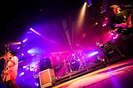 「ヤバイTシャツ屋さん “Tank-top Festival in JAPAN” TOUR 2019 in サンリオピューロランド」の様子。（Photo by Oike Kaori）(c)2019 SANRIO CO., LTD.