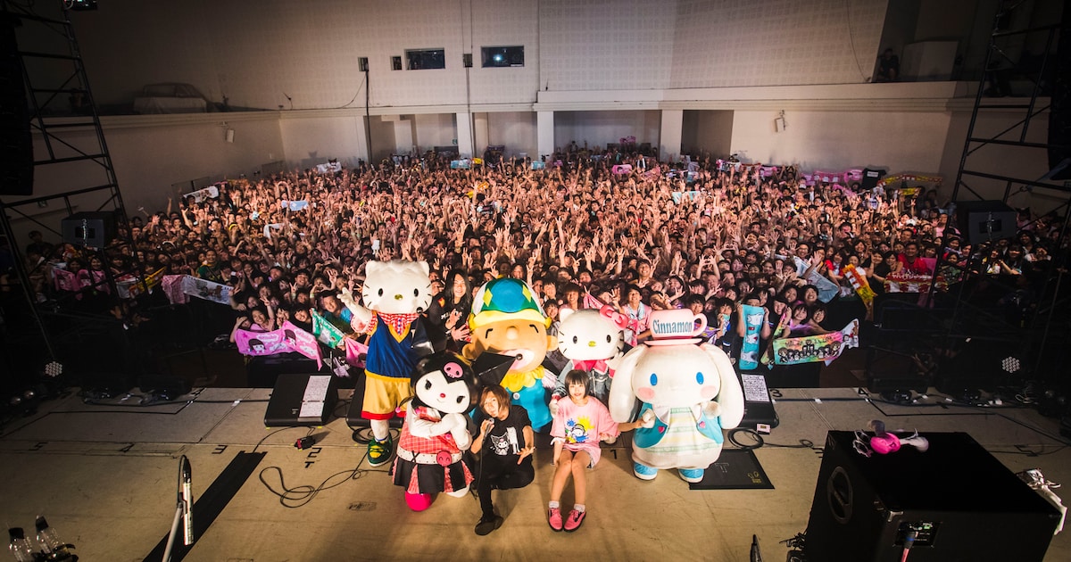 ヤバイTシャツ屋さん念願のサンリオピューロランドコラボ実現！ライブ