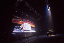 まらしぃが去ったステージ。（Photo by Daisuke Ishizaka）