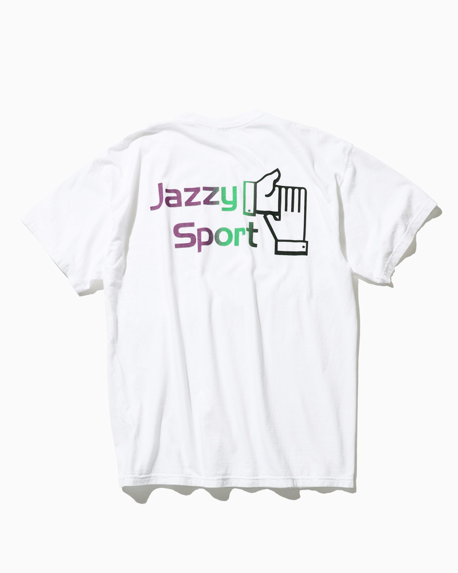 「Jazzy Sport POP UP SHOP in BEAMS T HARAJUKU」で販売されるTシャツ。